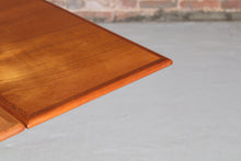 Load image into Gallery viewer, Danish Mid Century extending teak dining table by AM Mobler
