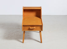 Load image into Gallery viewer, Mid Century G-plan Brandon oak telephone table.
