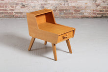Load image into Gallery viewer, Mid Century G-plan Brandon oak telephone table.
