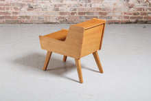 Load image into Gallery viewer, Mid Century G-plan Brandon oak telephone table.
