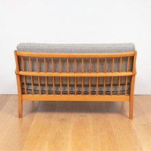Load image into Gallery viewer, Mid Century two seater beech sofa by George Stone.
