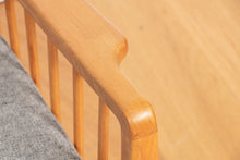 Load image into Gallery viewer, A Mid Century beech armchair by George Stone.
