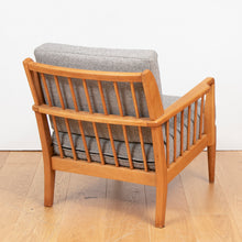 Load image into Gallery viewer, A Mid Century beech armchair by George Stone.
