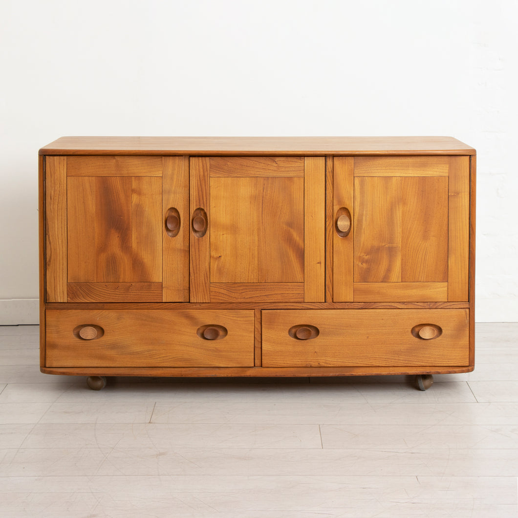 Midcentury Elm Windsor Sideboard by Ercol