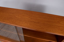 Load image into Gallery viewer, Midcentury Teak Bookcase with Sliding Glass Doors by Jentique c.1960

