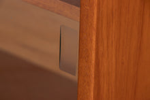 Load image into Gallery viewer, Midcentury Teak Bookcase with Sliding Glass Doors by Jentique c.1960

