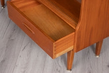 Load image into Gallery viewer, Midcentury Teak Bookcase with Sliding Glass Doors by Jentique c.1960
