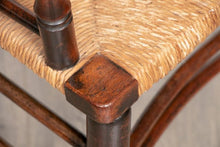 Load image into Gallery viewer, Arts and Crafts Carver Chair with Rush Seat c.1930
