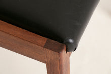 Load image into Gallery viewer, A British Mid Century teak extending dining table and four chairs designed by McIntosh, Scotland circa 1960s.
