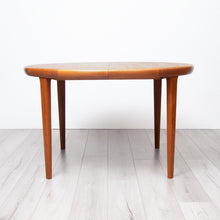 Load image into Gallery viewer, Danish Midcentury Extending Teak Dining Table by VV Mobler c.1960
