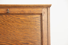 Load image into Gallery viewer, Early 20th Century Arts &amp; Crafts Oak Student Bureau
