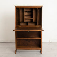 Load image into Gallery viewer, Early 20th Century Arts &amp; Crafts Oak Student Bureau
