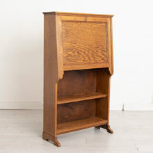 Load image into Gallery viewer, Early 20th Century Arts &amp; Crafts Oak Student Bureau
