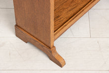 Load image into Gallery viewer, Early 20th Century Arts &amp; Crafts Oak Student Bureau
