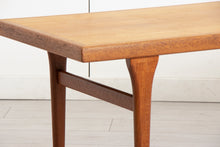 Load image into Gallery viewer, Large Danish Midcentury Teak Coffee Table
