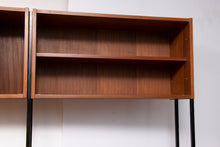 Load image into Gallery viewer, Large Midcentury Teak Room Divider/Bookshelf by Uniflex England c.1960
