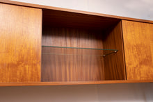 Load image into Gallery viewer, Large Midcentury Teak Room Divider/Bookshelf by Uniflex England c.1960
