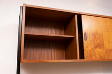 Load image into Gallery viewer, Large Midcentury Teak Room Divider/Bookshelf by Uniflex England c.1960
