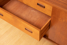 Load image into Gallery viewer, Large Midcentury Teak Room Divider/Bookshelf by Uniflex England c.1960
