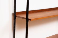 Load image into Gallery viewer, Large Midcentury Teak Room Divider/Bookshelf by Uniflex England c.1960
