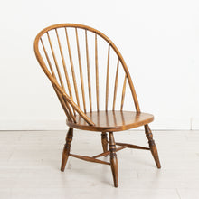 Load image into Gallery viewer, Midcentury Curved Spindle Back Armchair c.1960
