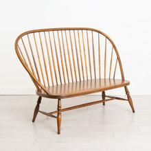 Load image into Gallery viewer, Midcentury Curved Spindle Back Sofa c.1960
