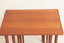 Load image into Gallery viewer, Midcentury Danish Nest of Tables by Bramin c.1960
