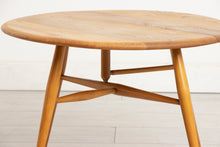 Load image into Gallery viewer, Midcentury Ercol Elm and Beech Drop Leaf Table c.1960

