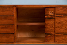 Load image into Gallery viewer, A Mid Century floating rosewood sideboard by Robert Heritage.

