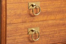 Load image into Gallery viewer, Midcentury G Plan Double Chest of Drawers with Brass Handles c.1960
