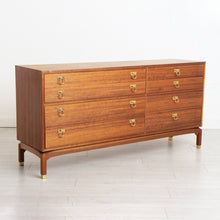 Load image into Gallery viewer, Midcentury G Plan Double Chest of Drawers with Brass Handles c.1960
