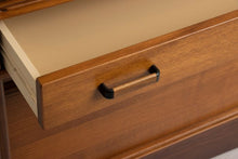 Load image into Gallery viewer, Midcentury Teak Filing Cabinet with Tambour Doors c.1960
