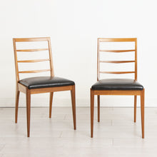Load image into Gallery viewer, Set of 4 Reupholstered Midcentury Teak Dining Chairs by McIntosh
